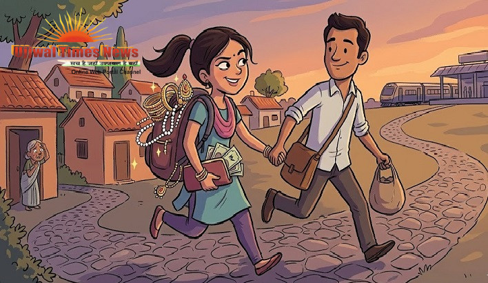 जेवर और नगदी लेकर प्रेमी संग युवती फरार, मुकदमा दर्ज, पुलिस टीम तलाश में जुटी